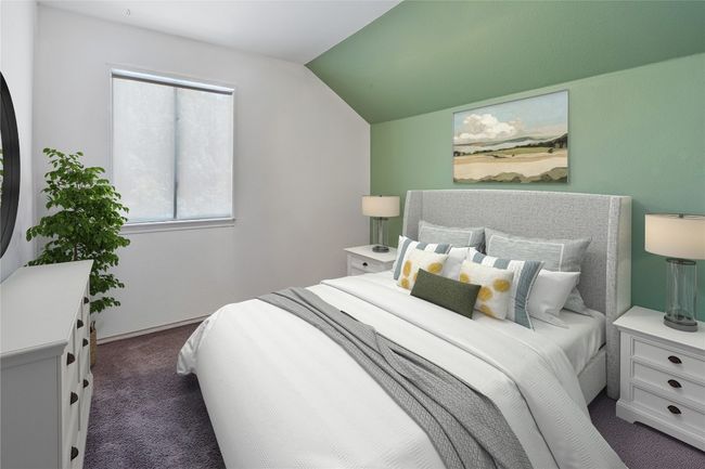 Third bedroom has been virtually staged. Bedroom does have a ceiling fan. | Image 11