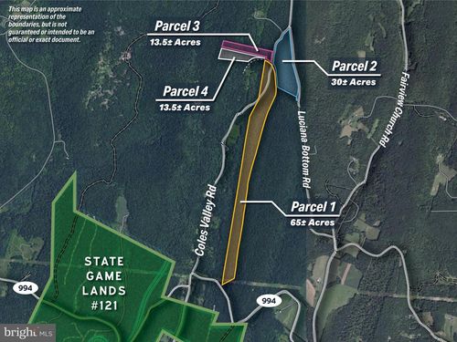 TRACT 2: 30± ACRES Coles Valley Rd, ROBERTSDALE, PA, 16674 | Card Image