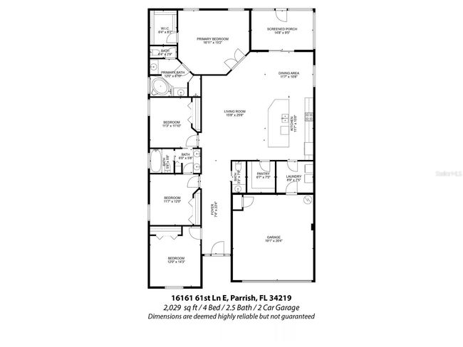16161 61 St Ln E, House other with 4 bedrooms, 3 bathrooms and null parking in Parrish FL | Image 9
