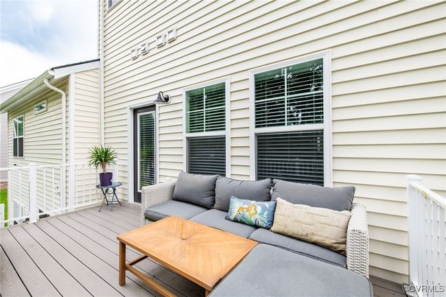 Wooden terrace with outdoor lounge area | Image 15