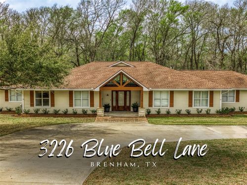 3226 Blue Bell Ln, Brenham, TX, 77833-7333 | Card Image