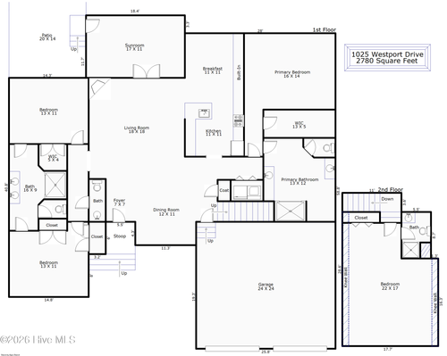 1025 Westport Dr, Winnabow, NC, 28479-5178 | Card Image