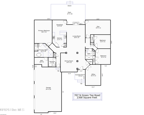 707 N Green Tee Rd, Hampstead, NC, 28443-8490 | Card Image