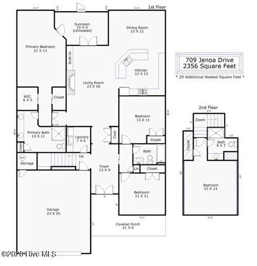 709 Jenoa Loop, Castle Hayne, NC, 28429-4607 | Card Image