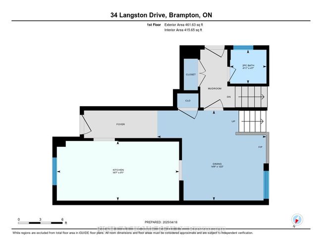 34 Langston Dr, House attached with 5 bedrooms, 3 bathrooms and 2 parking in Brampton ON | Image 45