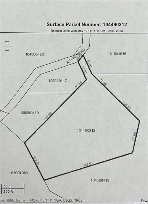 x Kitchen Road, Dufferin Rm No. 190, SK, S0H0S0 | Card Image