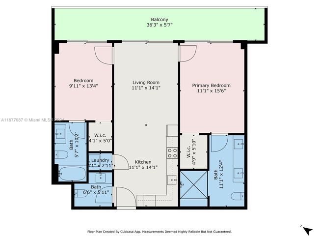 APT-1506 - 2655 S Bayshore Dr, Condo with 2 bedrooms, 3 bathrooms and null parking in Coconut Grove FL | Image 50