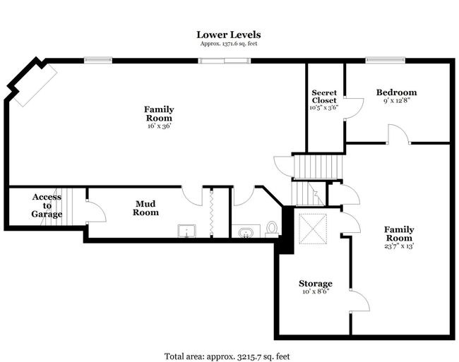 Floor Plan lower two levels | Image 28
