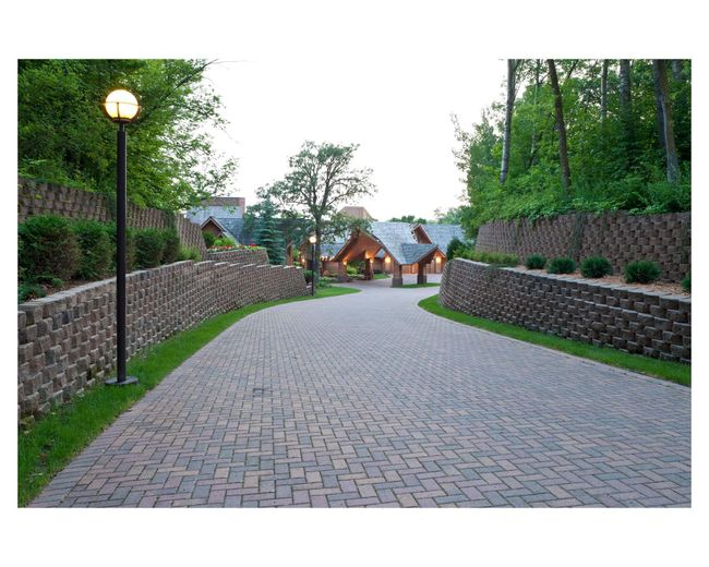 Extensive beautifully crafted hardscape leading down to the Mary Hill Lodge | Image 14