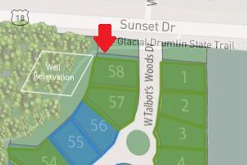 58 W Talbots Woods Dr, Dousman, WI, 53118 | Card Image