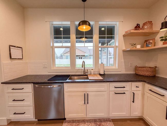 Kitchen view of backyard | Image 34