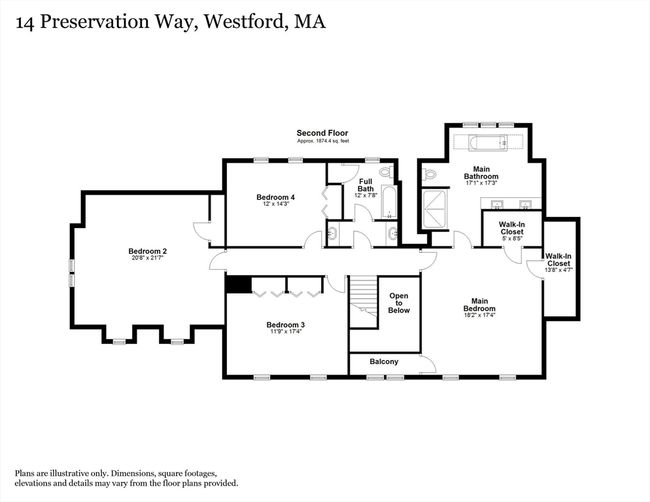 14 Preservation Way, House other with 4 bedrooms, 4 bathrooms and 6 parking in Westford MA | Image 41