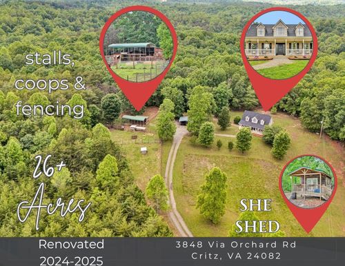3848 Vias Orchard Rd, Critz, VA, 24082-3029 | Card Image