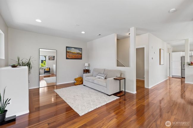 View #1 of Living Room with Brazilian Cherry Hardwood floors | Image 7