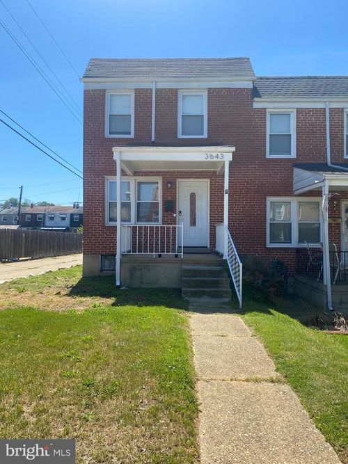 3643 Greenvale Rd, BALTIMORE, MD, 21229-5145 | Card Image