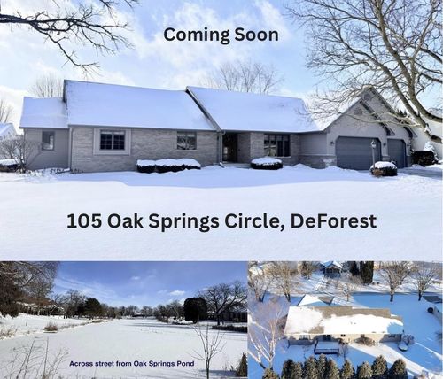 105 Oak Springs Circle, DeForest, WI, 53532 | Card Image