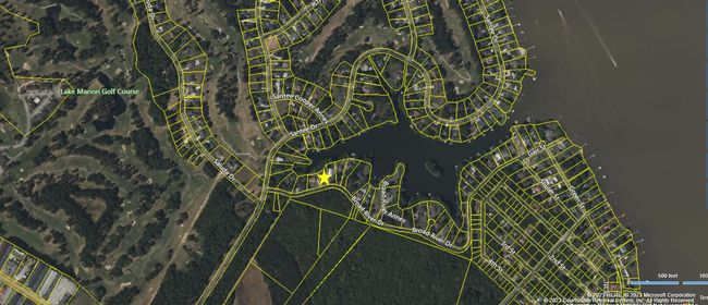 Lot lines, golf course and lake - star | Image 14