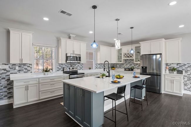 Beautiful kitchen with plenty of recess lighting and cabin space | Image 5