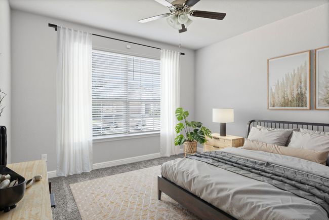 Virtually Staged Secondary Bedroom | Image 17