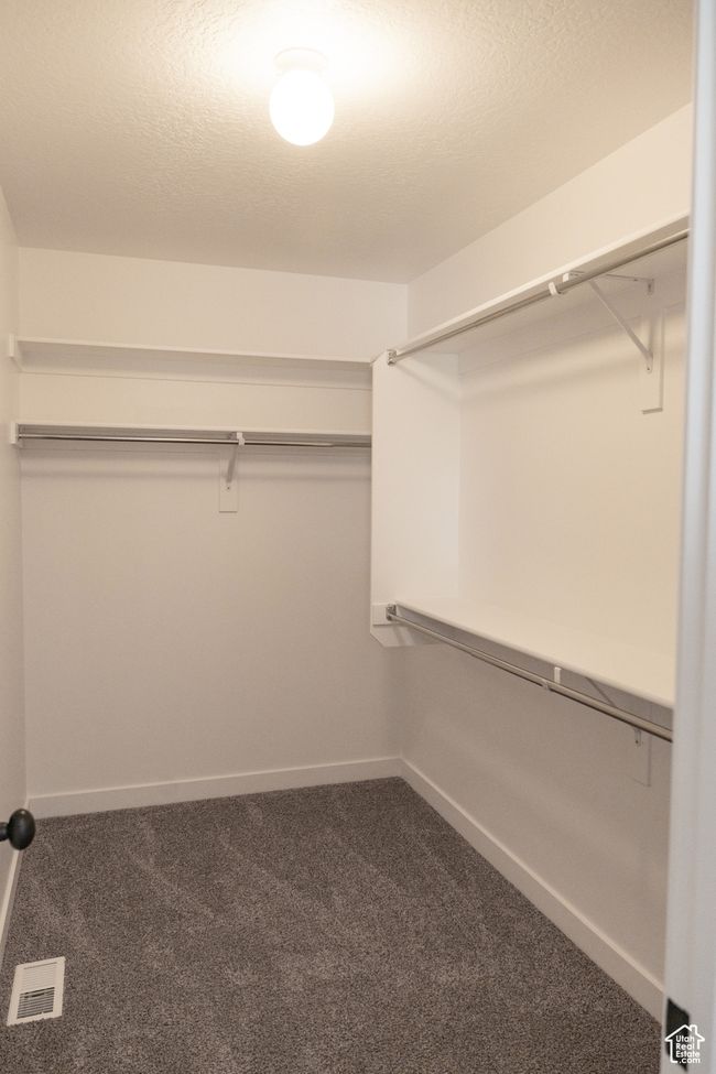 Walk in closet featuring carpet | Image 31