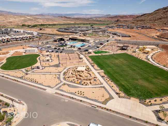 Bird's eye view featuring a mountain view | Image 52