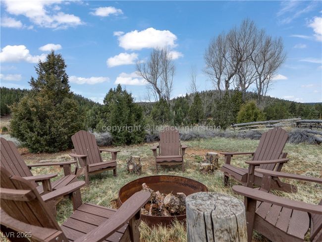 View of patio with a forest view | Image 34