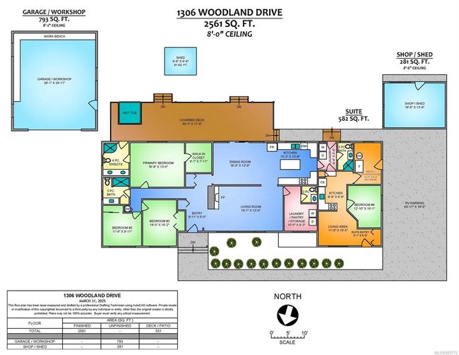 1306 Woodland Dr, House other with 4 bedrooms, 4 bathrooms and 10 parking in French Creek BC | Image 9