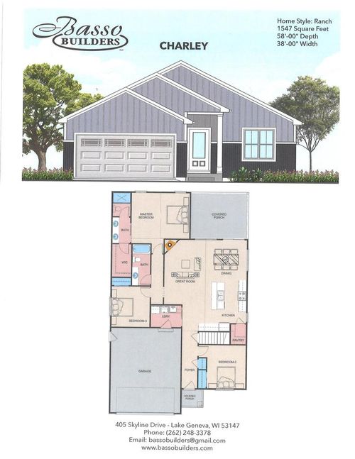 314 Evan Drive, Lake Geneva, WI, 53147 | Card Image