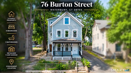 76 Burton St, Waterbury, CT, 06704-3425 | Card Image