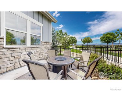 Enjoy the front patio looking out to Boyd Lake. | Image 3