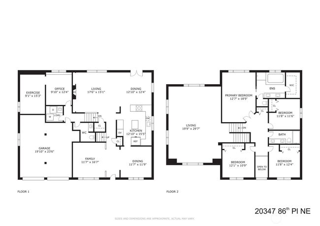 20347 86 Th Pl Ne, House other with 5 bedrooms, 3 bathrooms and 2 parking in Bothell WA | Image 33