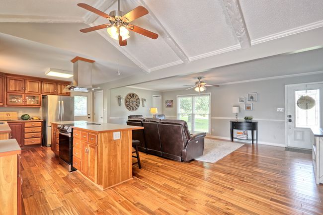 Cathedral ceiling adds to the openness of the main living area. | Image 7