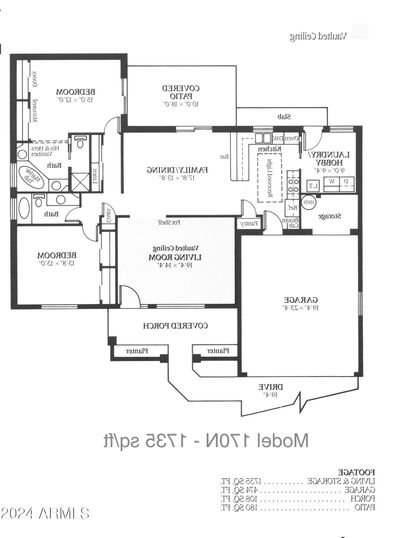 House Floorplan Coming Soon - in the meantime, this one is inverted to show the layout of this listing. | Image 2