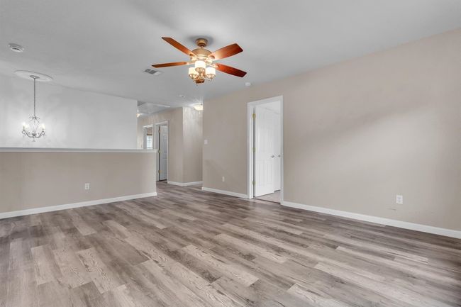 Alternate view of upstairs living area, bedroom to the right is the 2nd of 2 bedrooms with carpet, which is brand new | Image 14