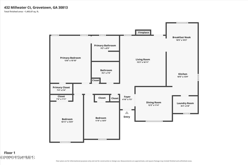 432 Millwater Ct, Grovetown, GA, 30813-2009 | Card Image