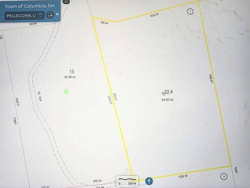 Map 405 Lot 22.4, Columbia, NH, 03576 | Card Image