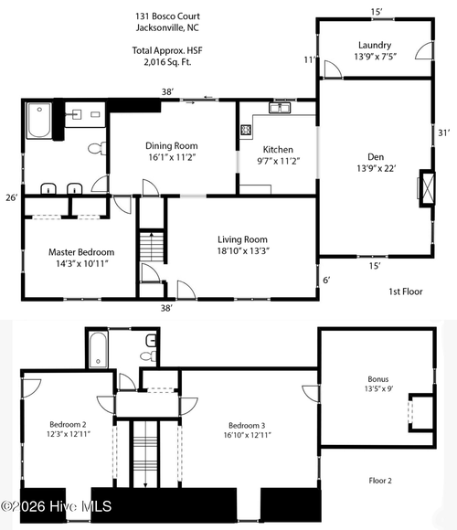 131 Bosco Ct, Jacksonville, NC, 28540-6800 | Card Image