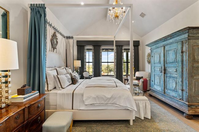 Previously staged primary bedroom for the Round Top Designer Show House. | Image 38
