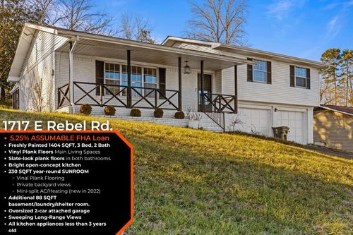 1717 E Rebel Rd, Rossville, GA, 30741-2707 | Card Image
