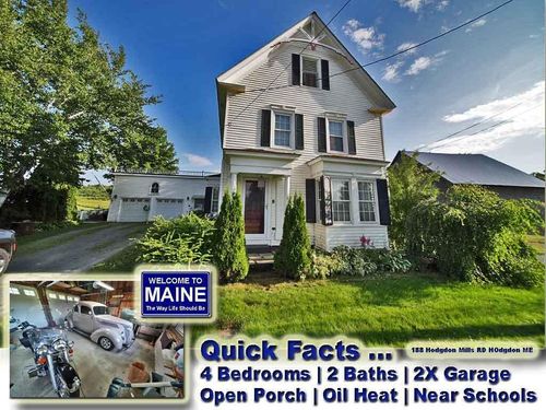 188 Hodgdon Mills Road, Hodgdon, ME, 04730 | Card Image