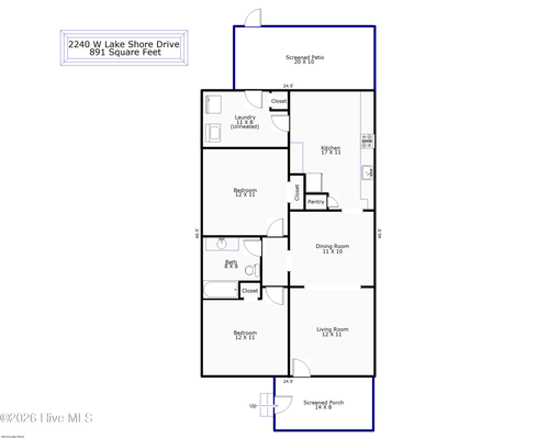 2240 W Lake Shore Dr, Wilmington, NC, 28401-7215 | Card Image