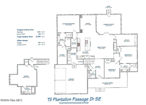 73 Plantation Passage Dr Se, Bolivia, NC, 28422-8196 | Card Image