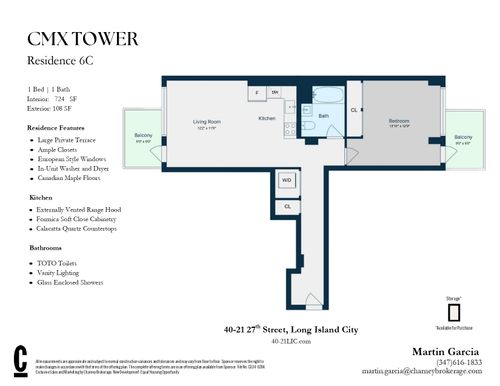 6c-40-21 27th St, Long Island City, NY, 11101-3814 | Card Image