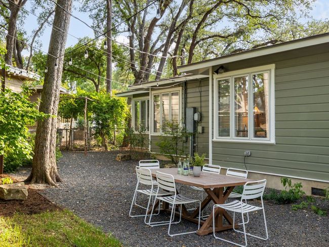 View of patio with outdoor dining space | Image 27