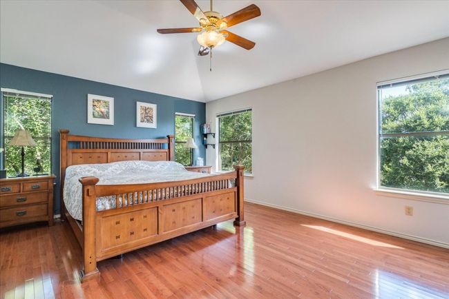 Primary bedroom is located upstairs, and offers abundant space! | Image 18