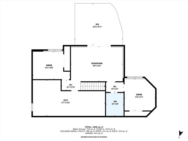 1150 Logwood Court, House other with 4 bedrooms, 2 bathrooms and null parking in MANITOWOC RAPIDS WI | Image 80
