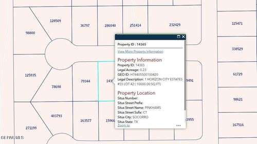 14365 Pinkhams Ct, El Paso, TX, 79901 | Card Image