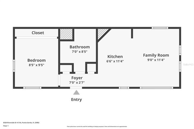 C - 51 4 Th St, House other with 1 bedrooms, 1 bathrooms and null parking in PUNTA GORDA FL | Image 6