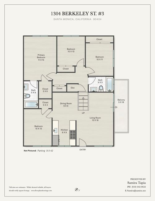 3-1304 Berkeley St, Santa Monica, CA, 90404 | Card Image