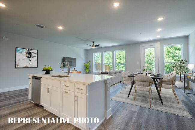 Our Estate floor plan is an entertainer's dream home! REPRESENTATIVE PHOTO VIRTUALLY STAGED | Image 7